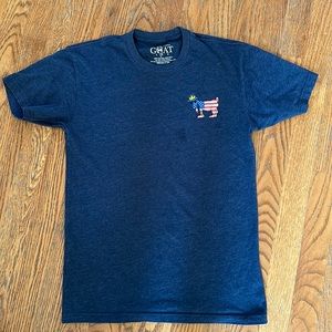 Navy GOAT XS shirt